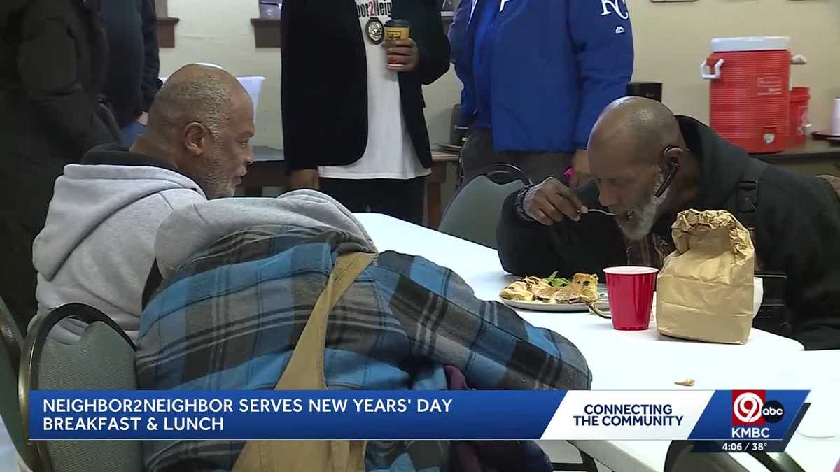 Neighbor2Neighbor serves free meals, supplies to homeless residents on New Year’s Day in Kansas City