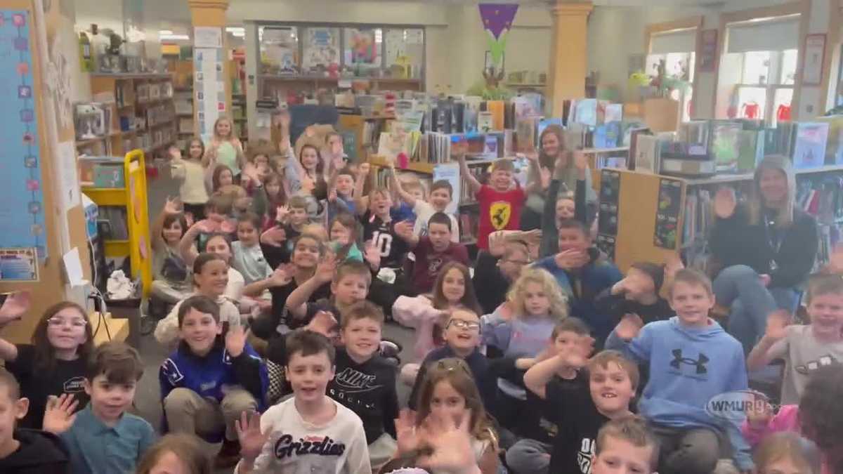 WMUR's Kevin Skarupa visits Sandown North Elementary, Primrose