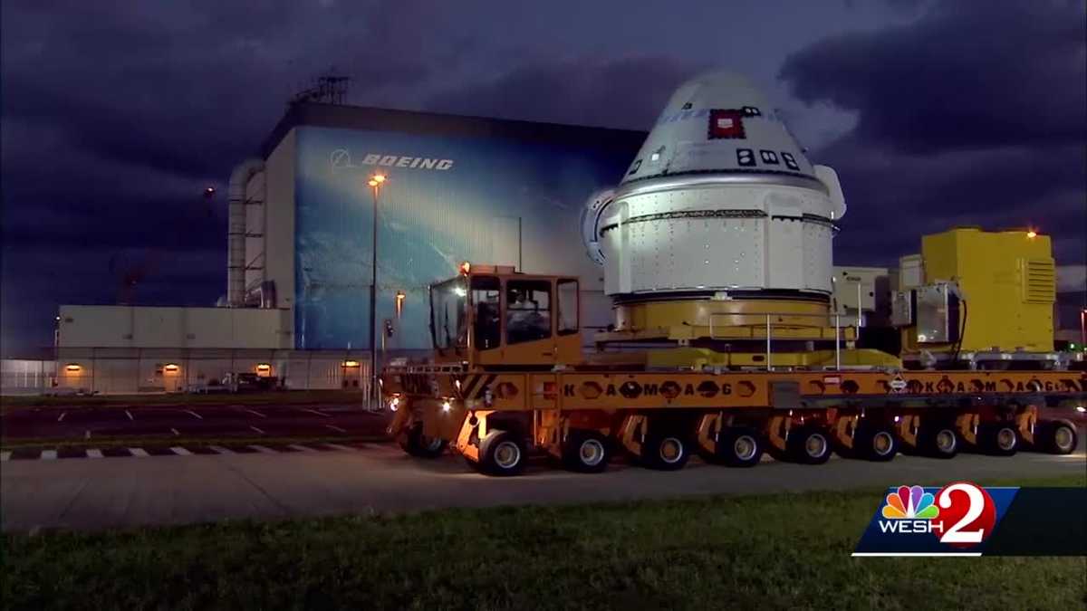 Boeing Starliner Rolls Onto Launch Pad At Kennedy Space Center 5581