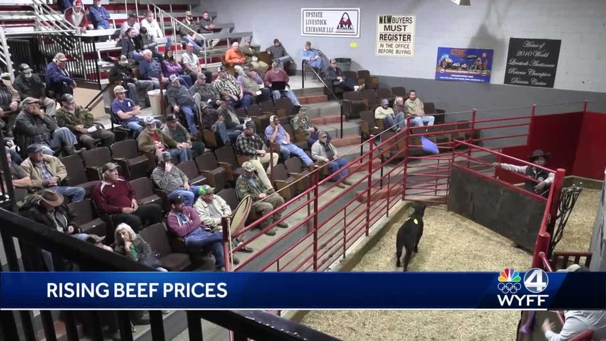 Upstate Livestock Exchange Rising beef prices