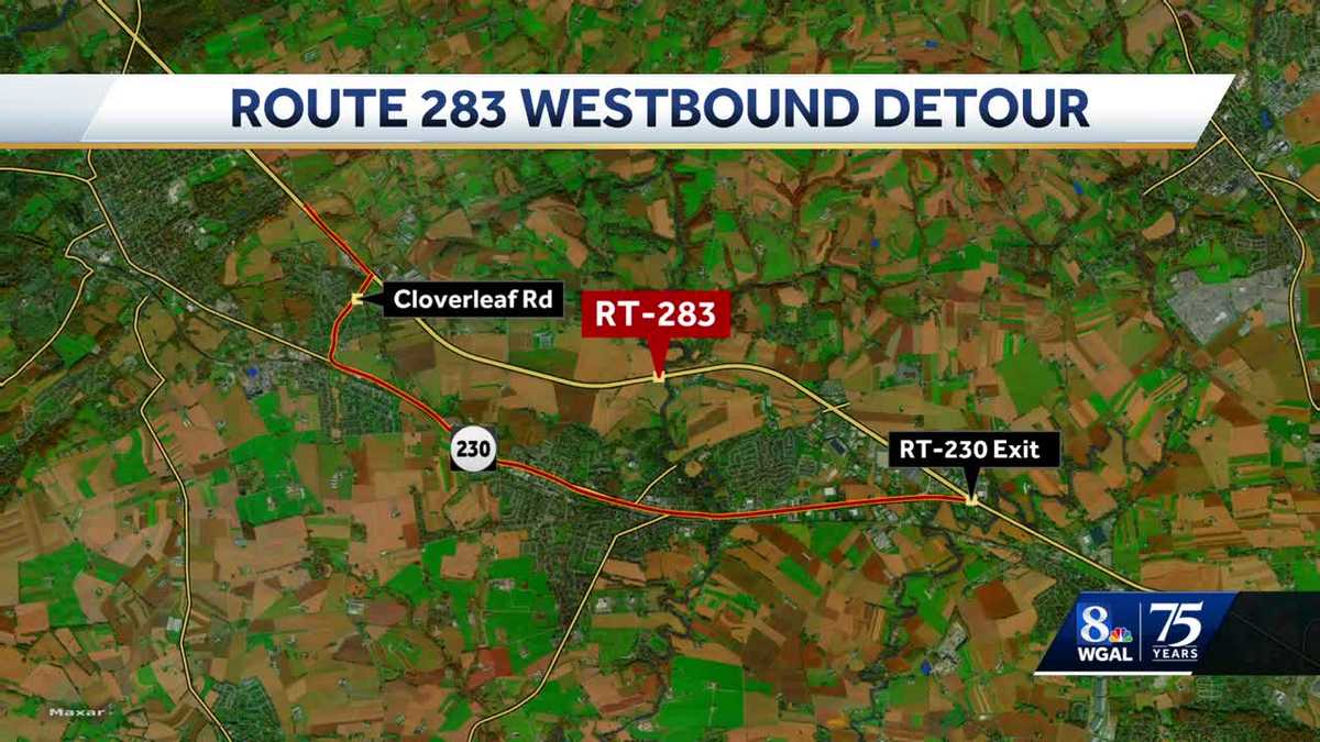 Route 283 shuts down this weekend for bridge beam installation in ...