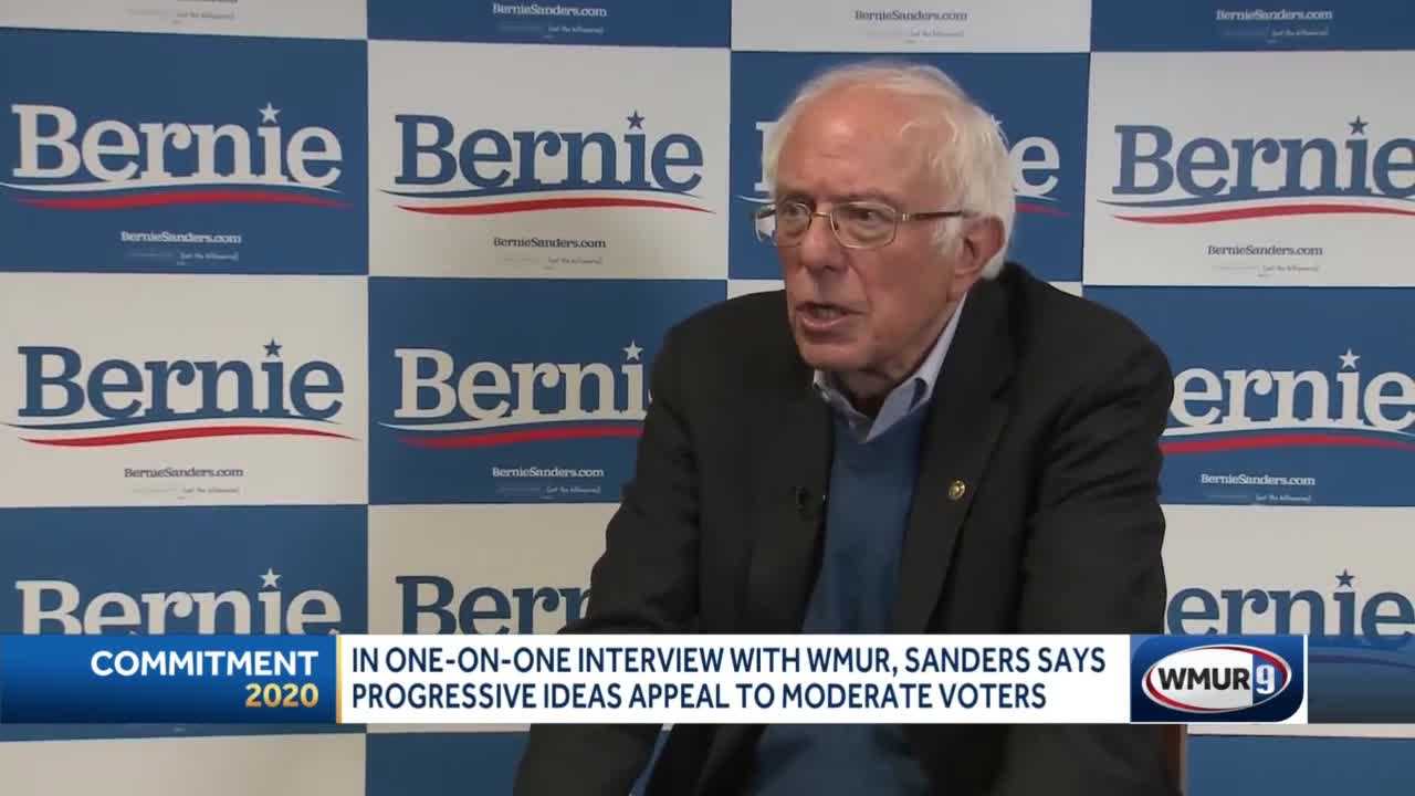 Bernie Sanders Says His Progressive Ideas Appeal To Moderate Voters