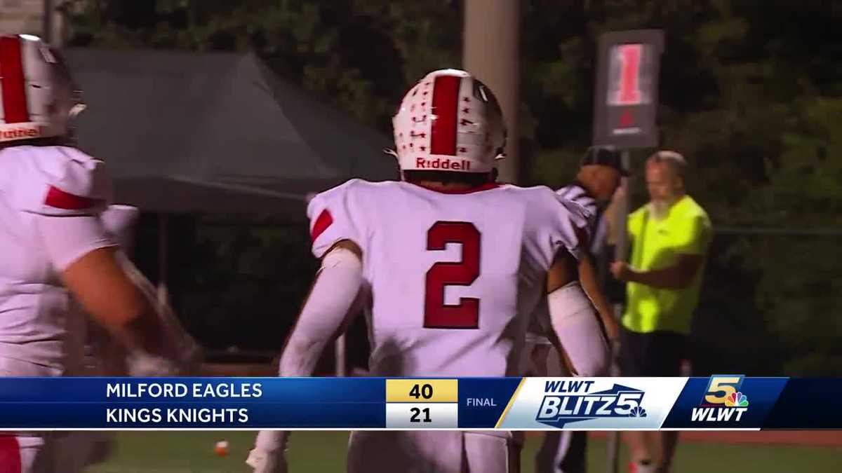 Milford Eagles 40, Kings Knights 21