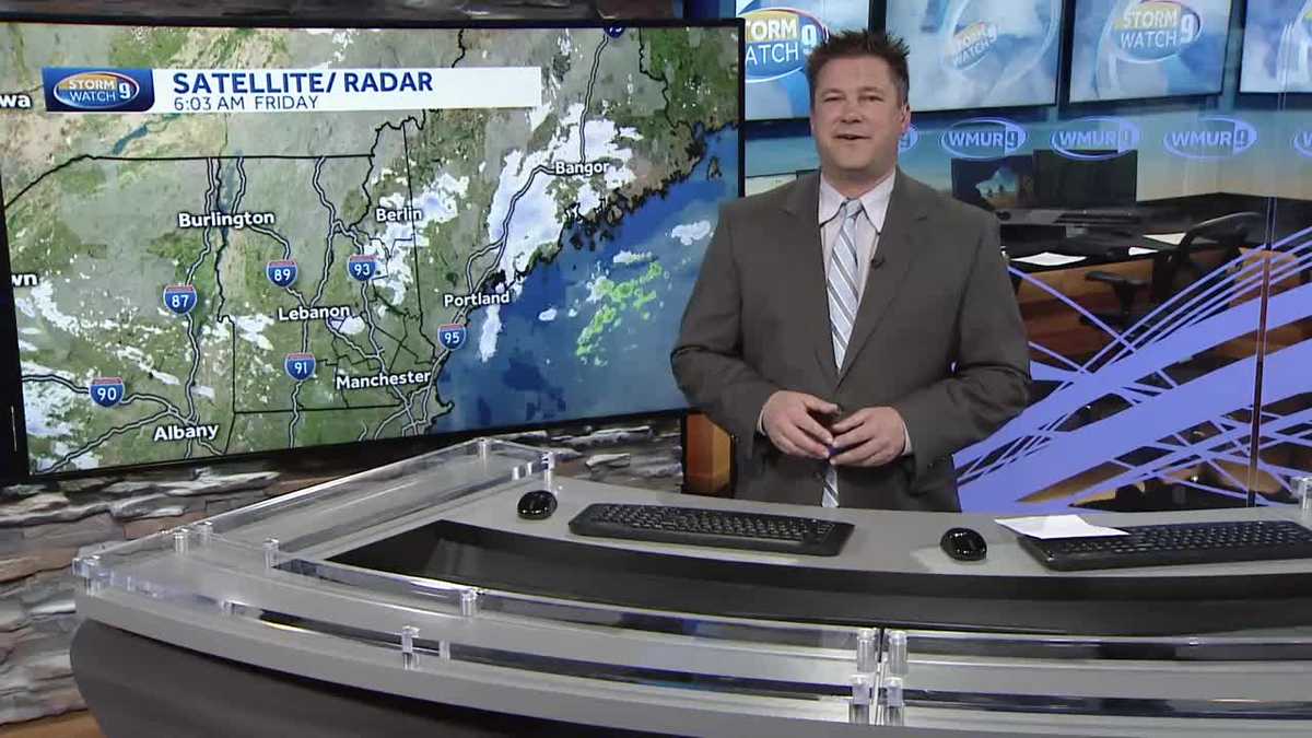 Watch: Gusty as cold air rushes in