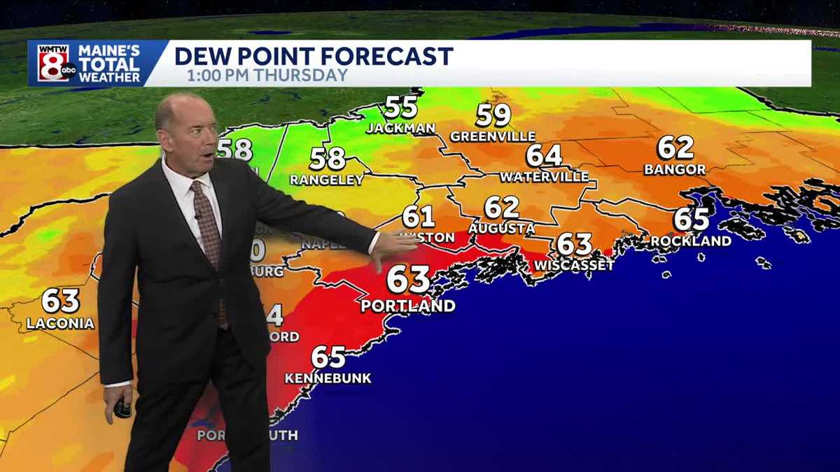 Humidity and shower threat increase Thursday