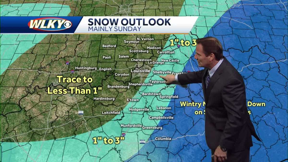 Wintry weather Possible Sunday