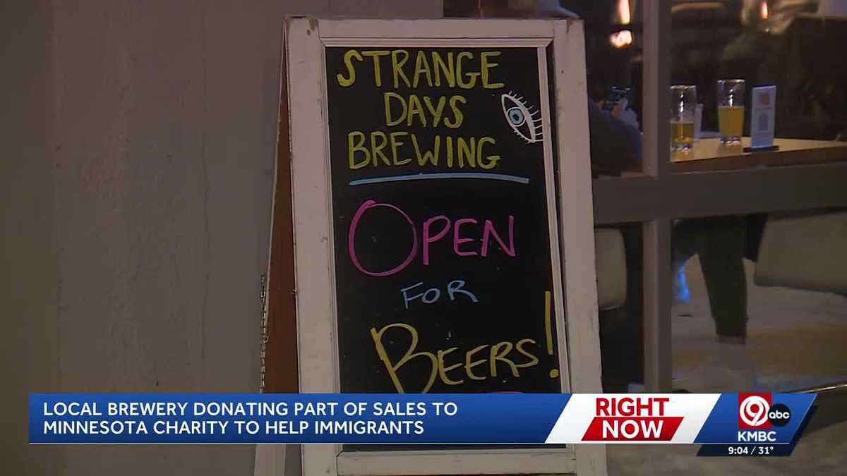 Kansas City brewery donates 30% of sales to immigrant charity in Minnesota