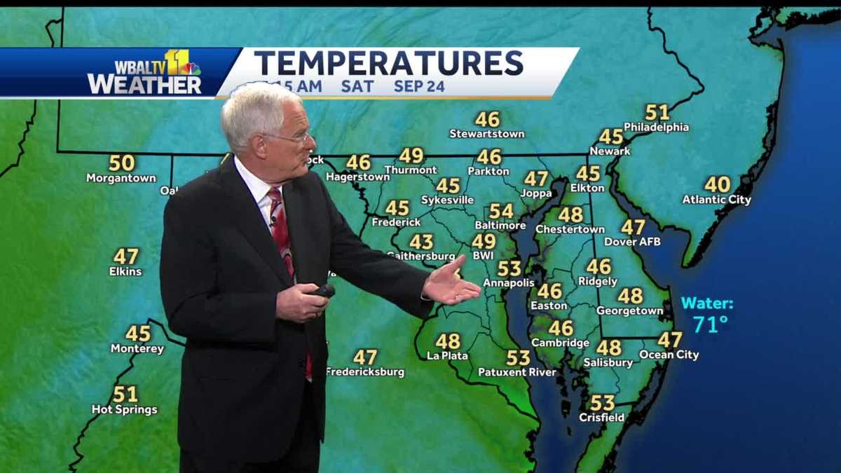 Chilly start to the weekend