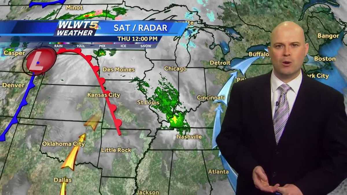 Warmer weather along with some clouds on the way