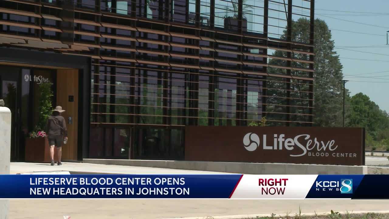 LifeServe Blood Center Opens New Headquarters In Johnston