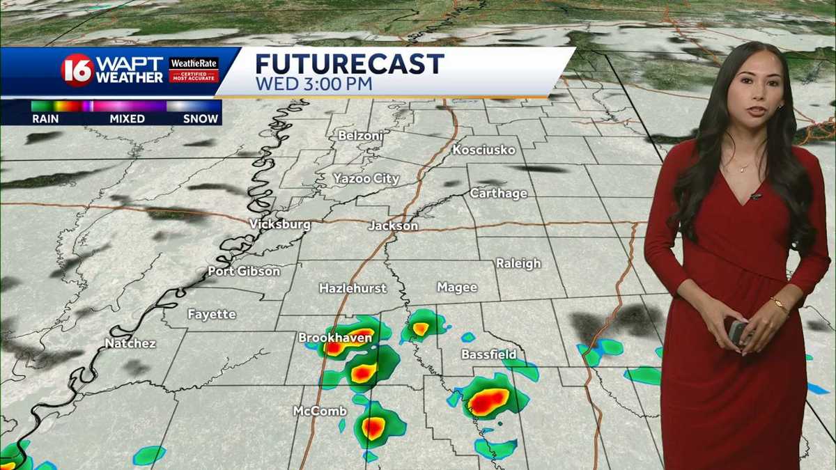 Cold front brings drier and cooler air