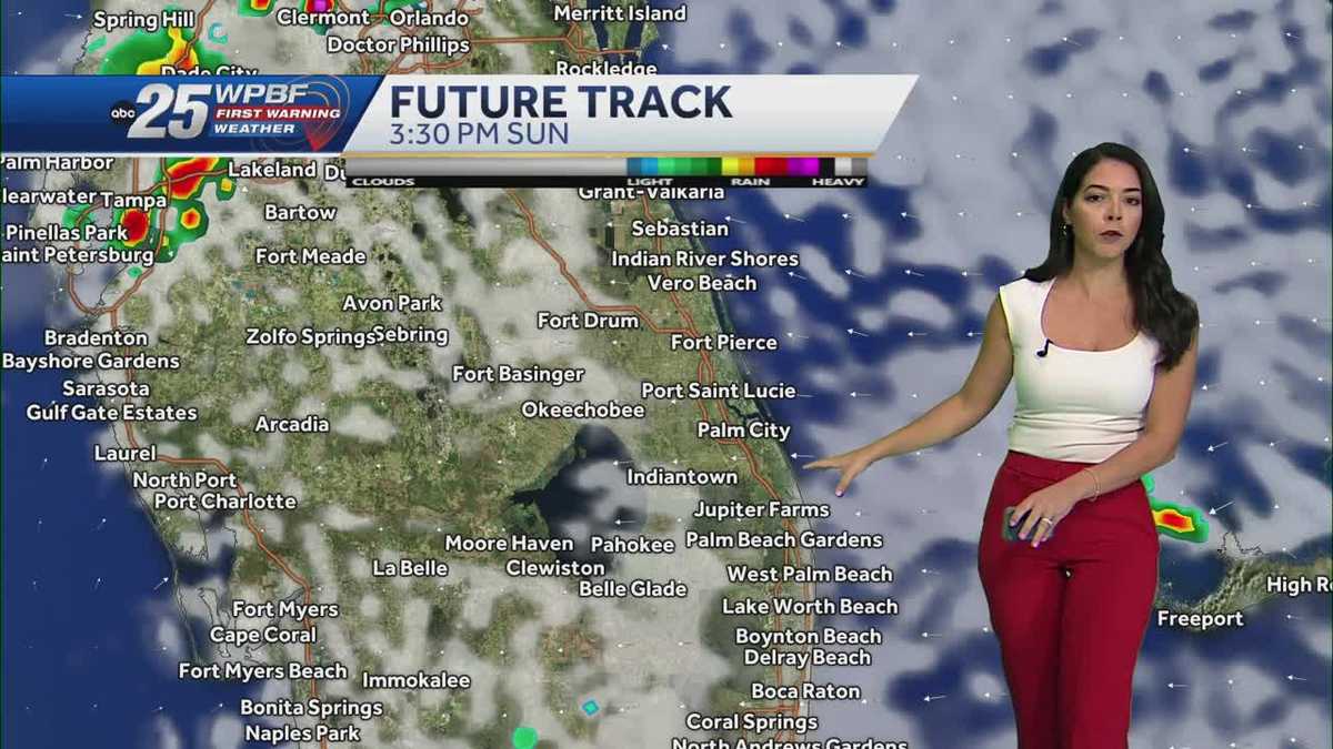 Hot, hazy and humid Sunday across South Florida