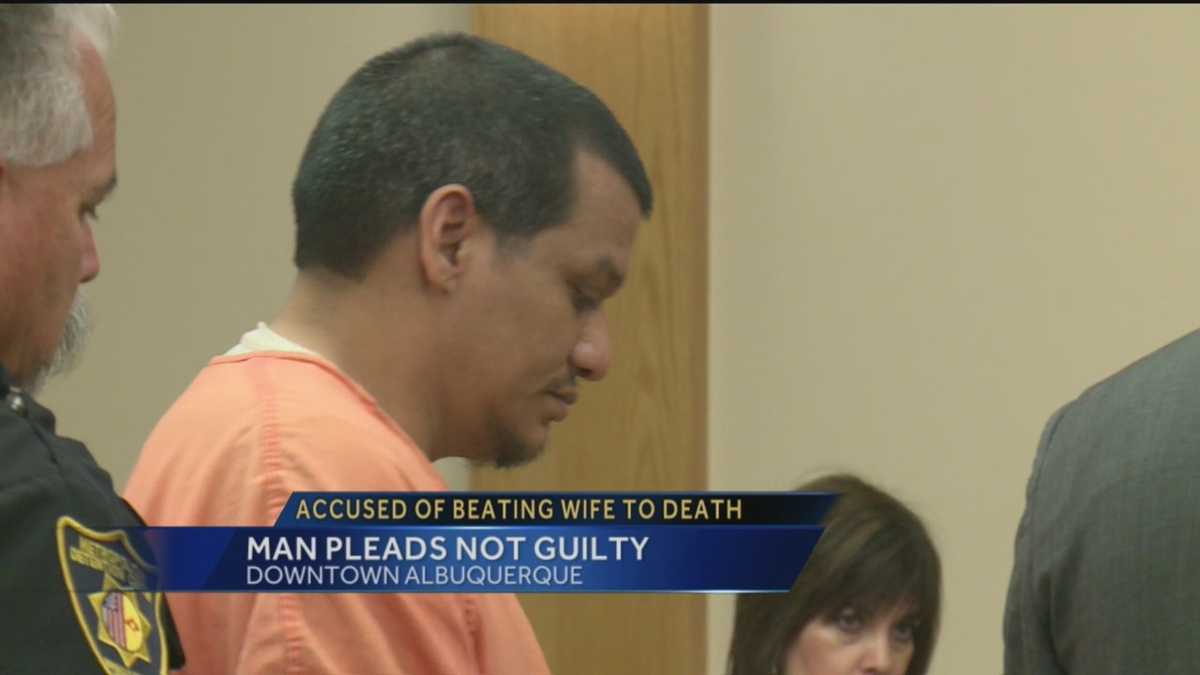 Man accused of killing wife pleads not guilty