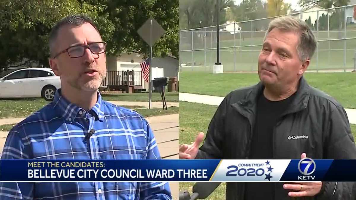 Meet Bellevue City Council ward 3 candidates Paul Cook (I) and Mike Knebel