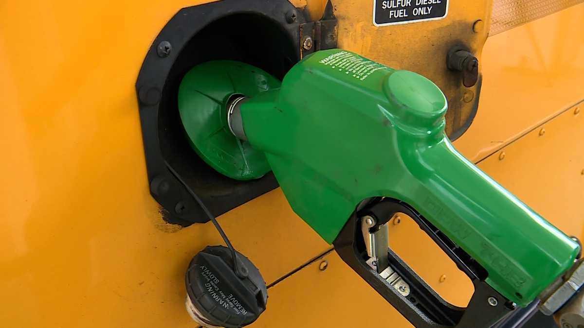 Maine school districts brace for rising costs of diesel for buses