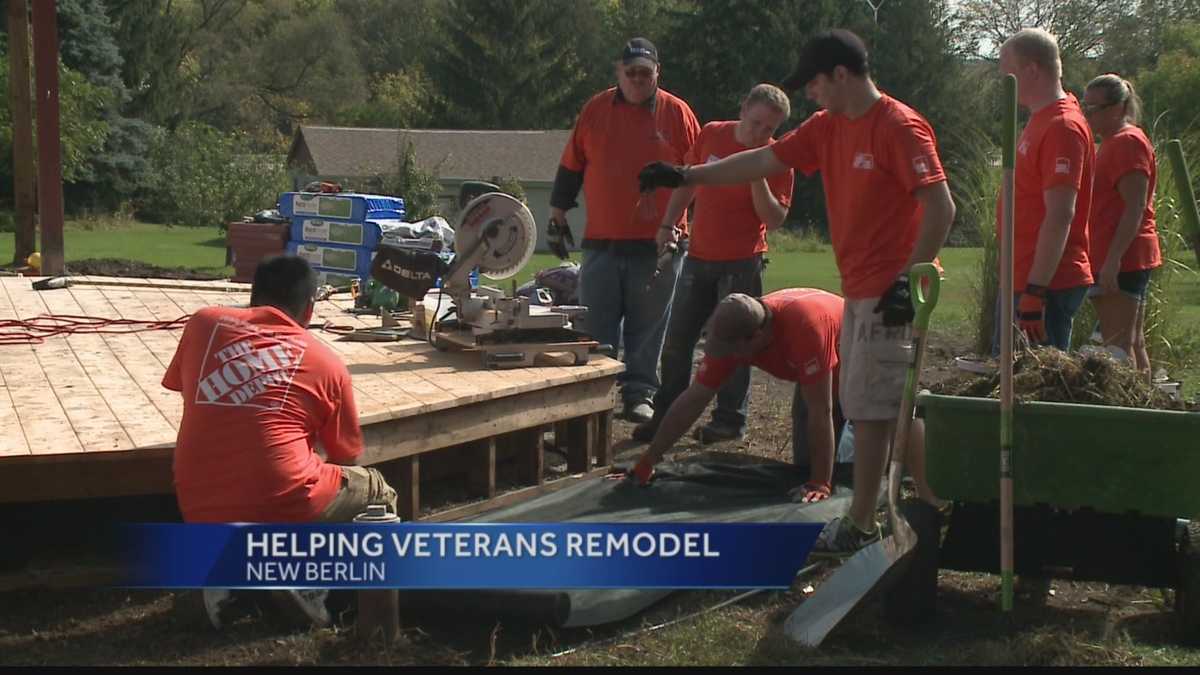 Home Depot gives veterans a helping hand
