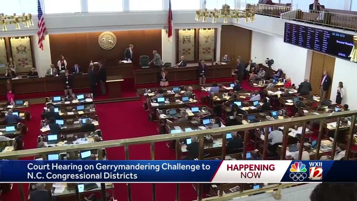 NC judges listening to request for new 2020 congressional map before