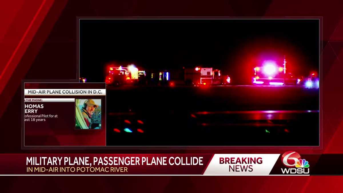 Louisiana pilot gives insight on American Airlines, military plane ...