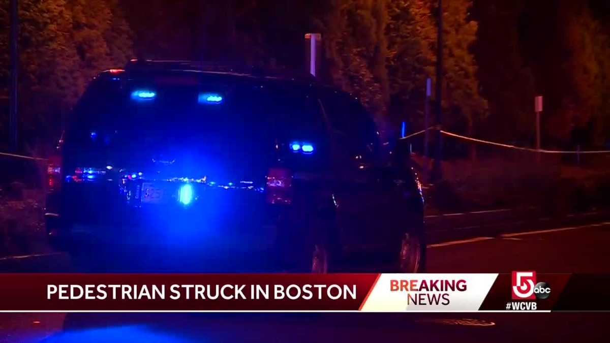 Pedestrian struck in Boston