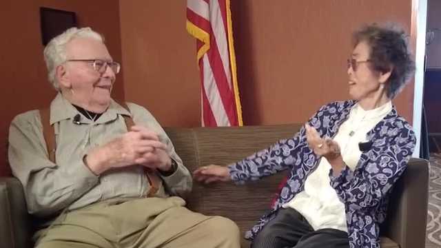 Iowa Korean War veteran reunited with long-lost love dies - Vimarsana News