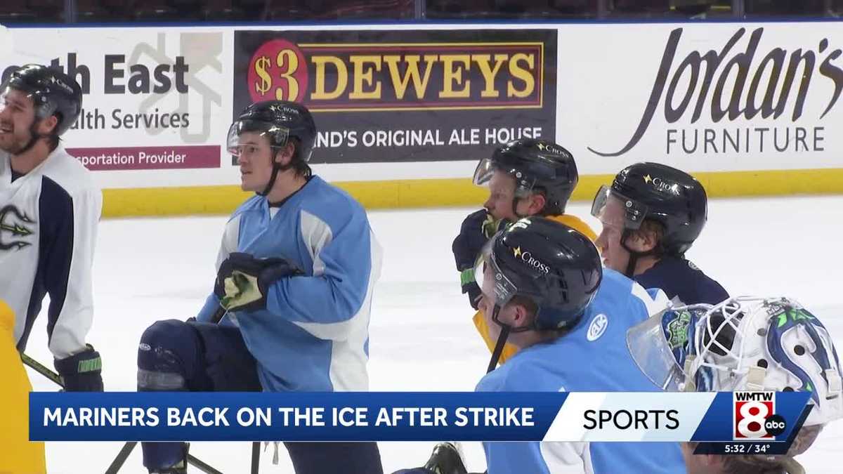 Maine Mariners return to practice after strike