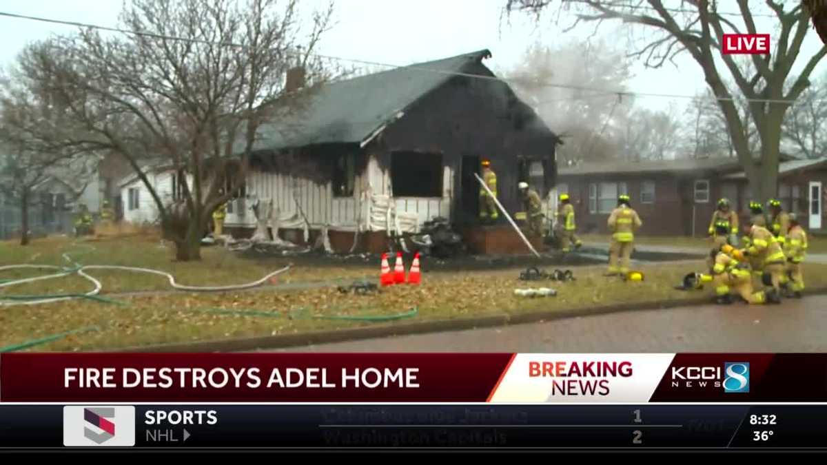 Adel home destroyed in fire