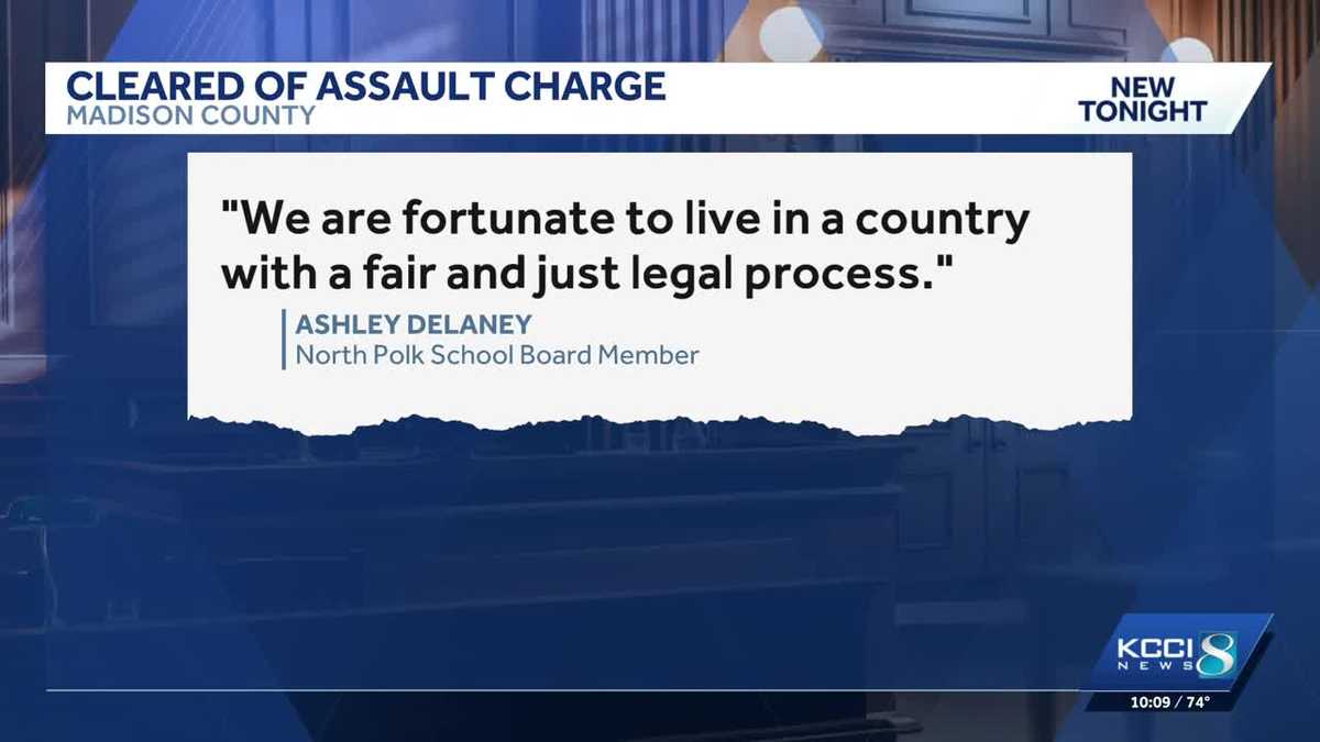 North Polk school board member acquitted of assault charge
