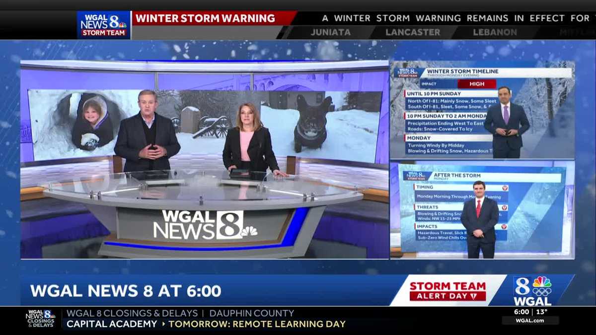 ALERT - Winter Storm Ending Tonight; Long Stretch Of Frigid Arctic Air Next Week