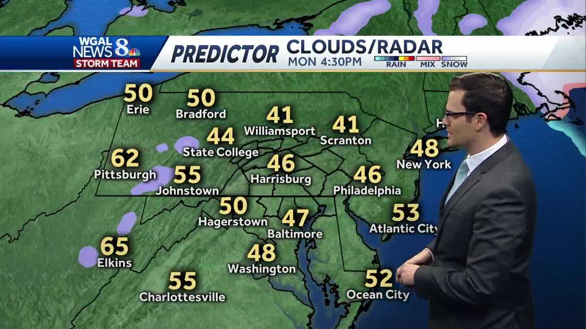 A big warm up is on the way