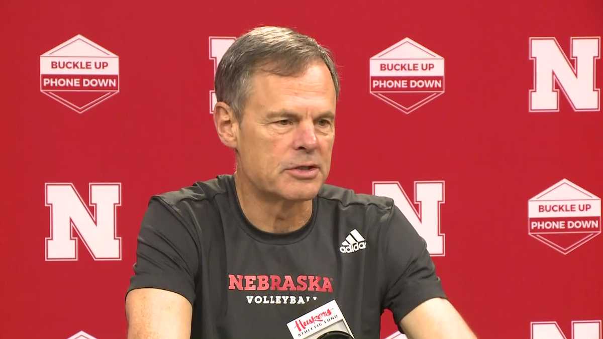 Husker volleyball's John Cook talks Ohio State, away games and more