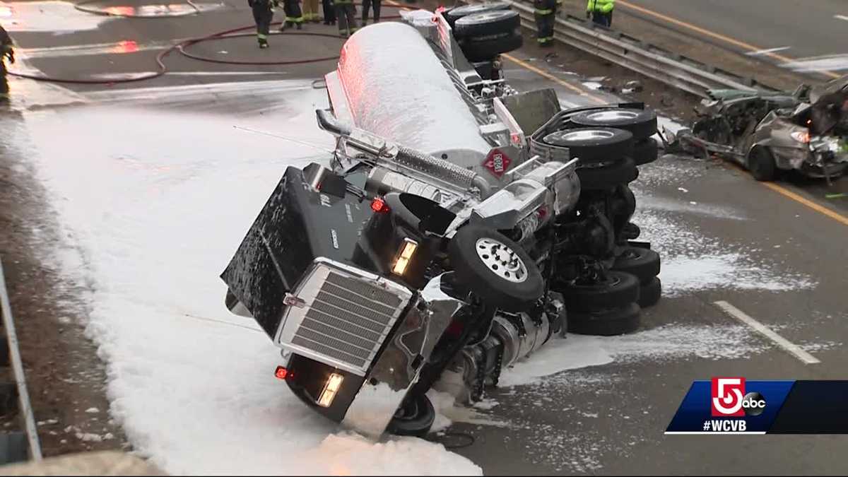 1 killed, 1 seriously injured in crash involving fuel tanker