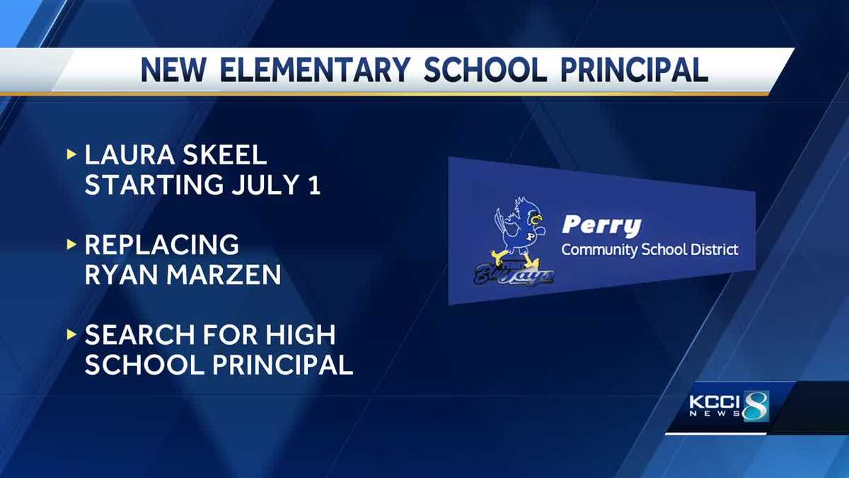 A new principal will join Perry Elementary in July