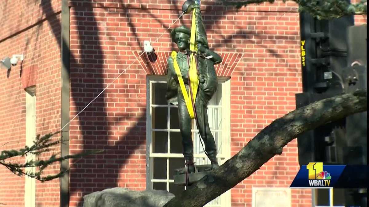 Talbot Boys statue removed after debate, protests, lawsuits