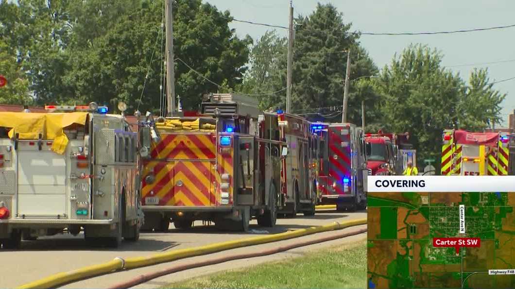 Fire damages two homes in Mitchellville