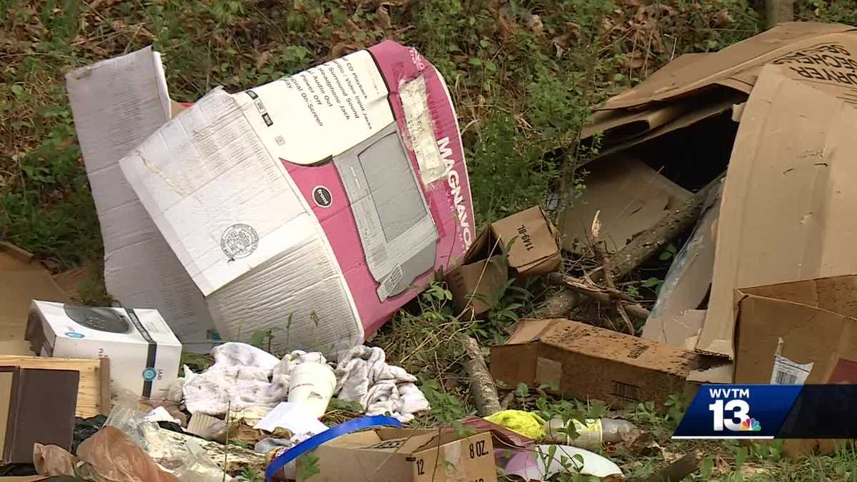 St. Clair County woman fed up with trash dumping in community