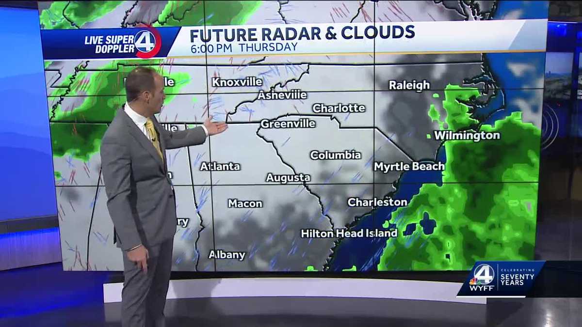 South Carolina forecast Major temperature change ahead