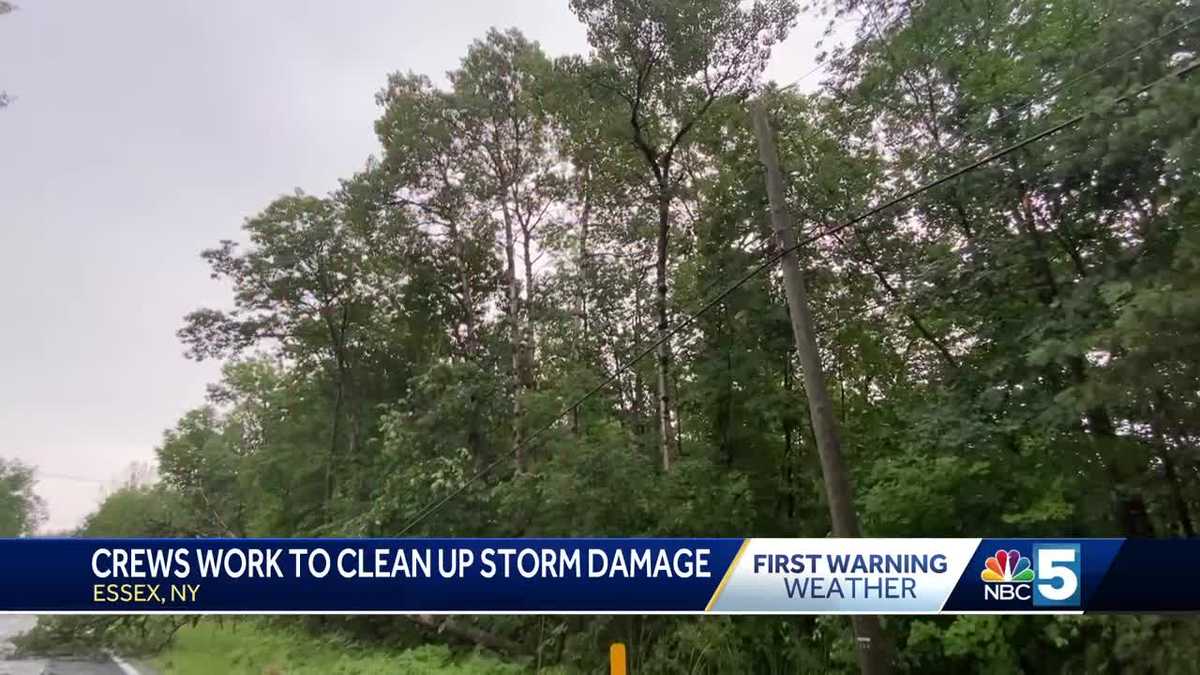 Parts of Essex County, NY, see damage from downpours