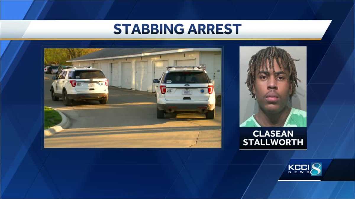 Des Moines man charged after woman stabbed in the head