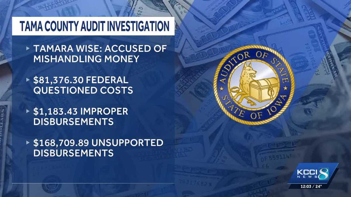 Former Tama County employee accused of improper financial transactions