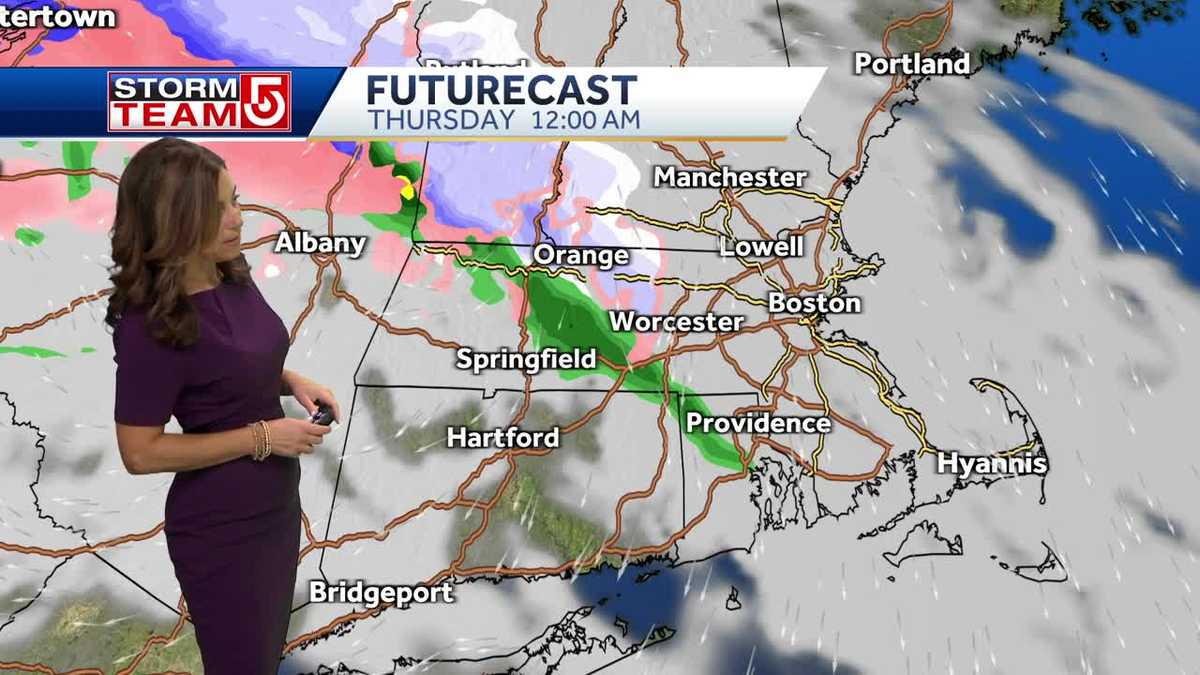 Video: Wintry mix moving in overnight