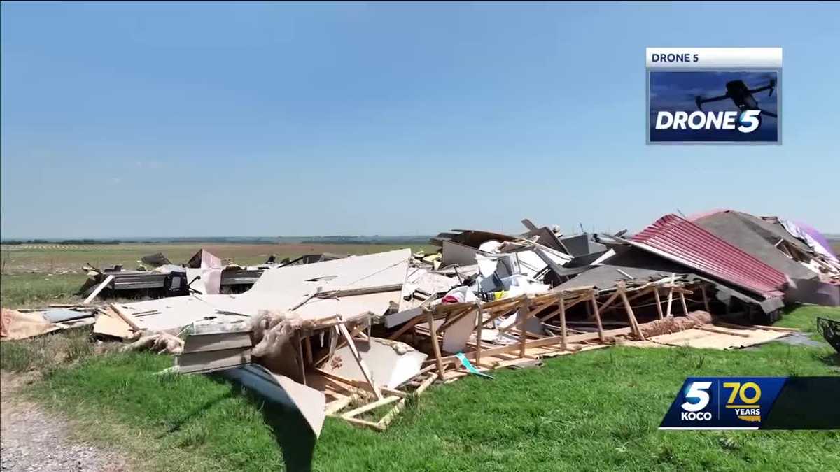 Hydro couple details moments tornado destroyed their home - KOCO