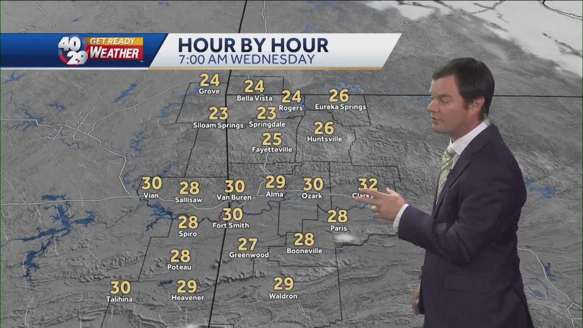 FORECAST: Cold With Clearing Skies Tonight