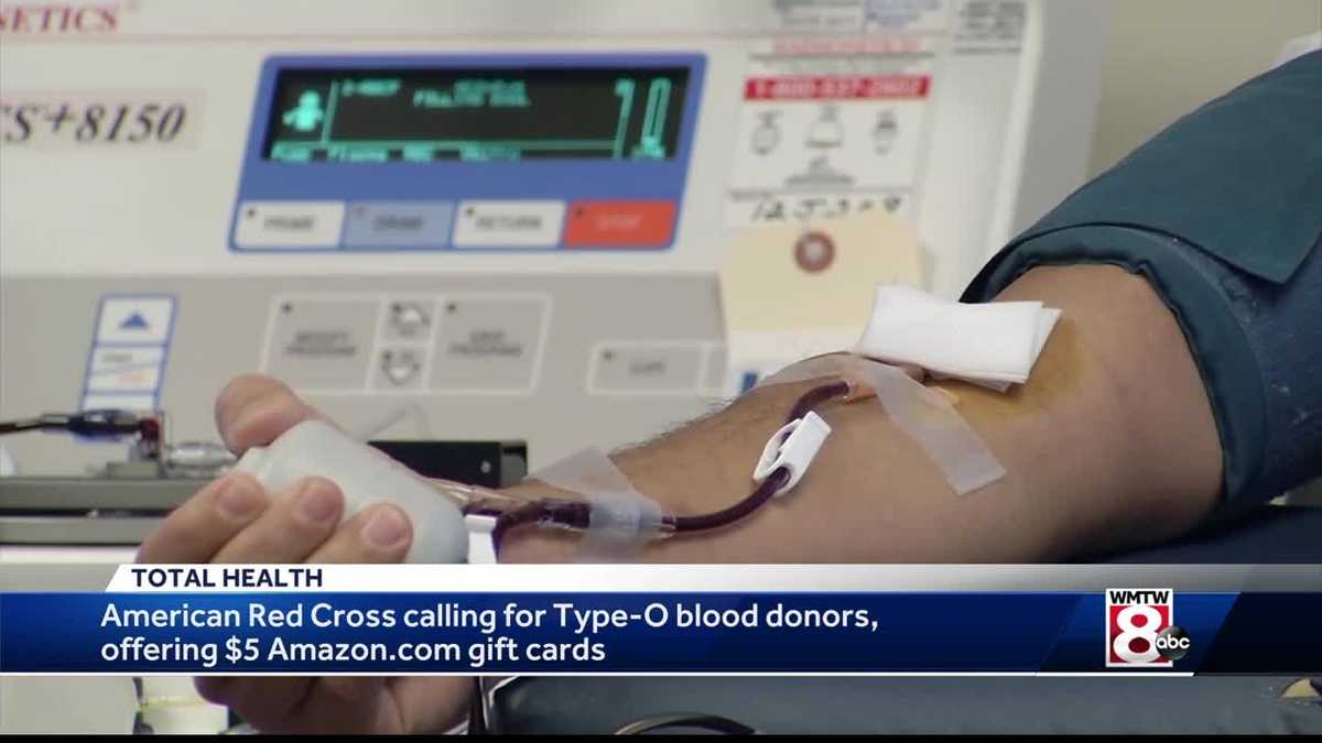 Red Cross in need of donations of this blood type