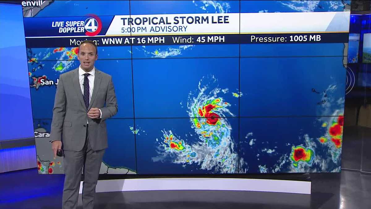 South Carolina Tropical Storm Lee latest spaghetti models, track