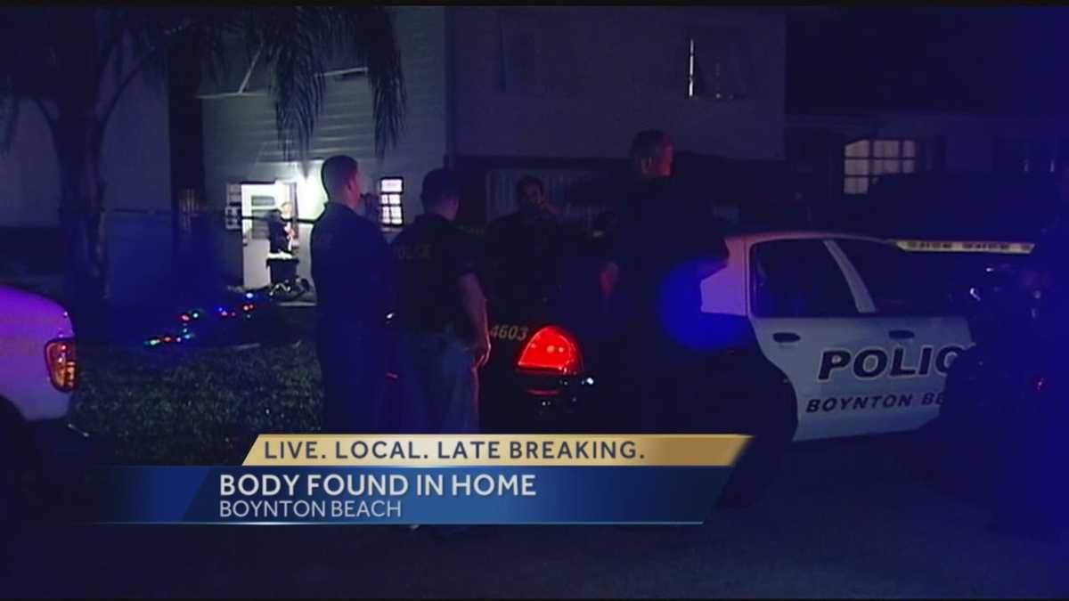 Body found in Boynton Beach home