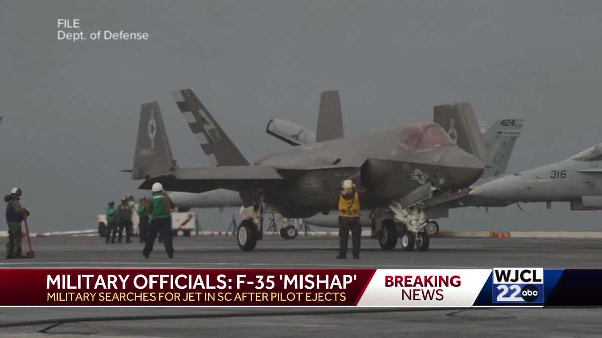 Debris From Missing F-35 Jet Found in South Carolina, Ending