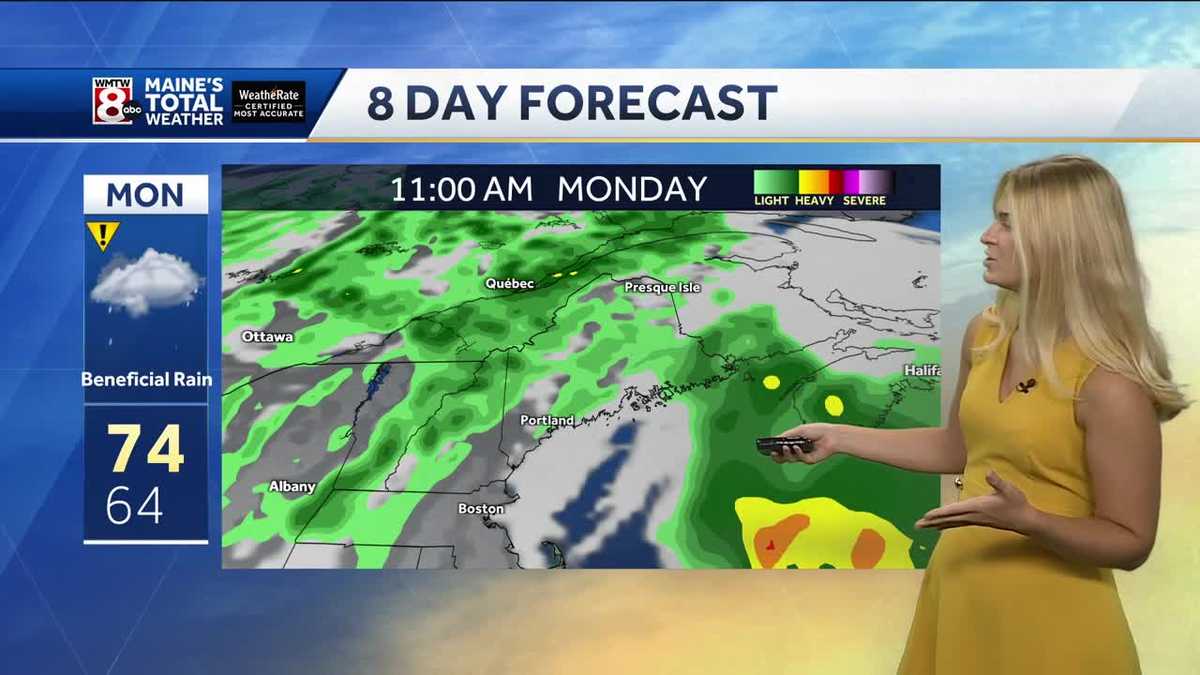 Beneficial rain in Maine's forecast, as drought conditions worsen