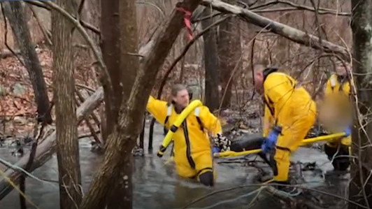 Man trapped in flood waters rescued by firefighters on South Shore