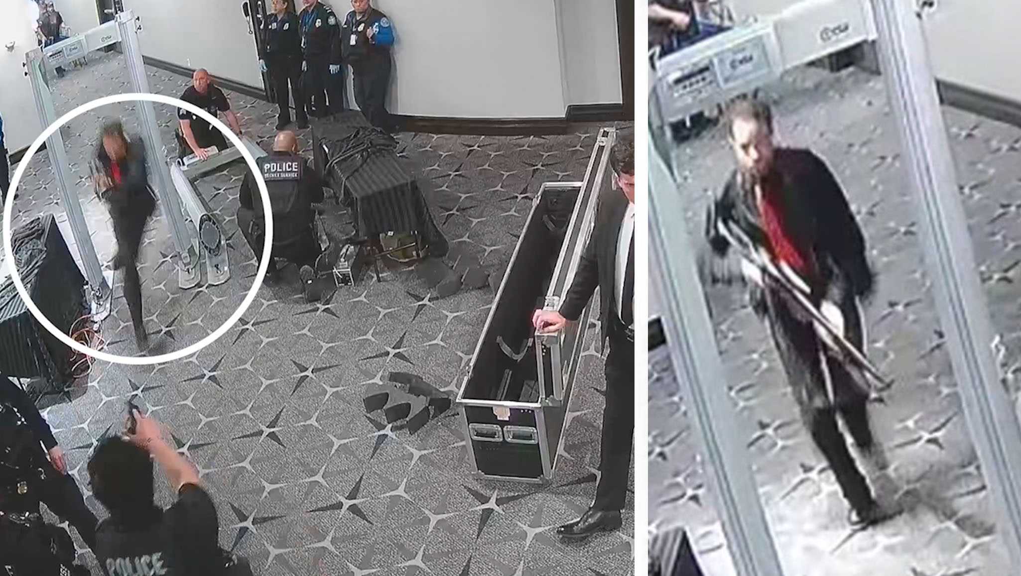 New surveillance video released from White House correspondents' dinner shooting AP