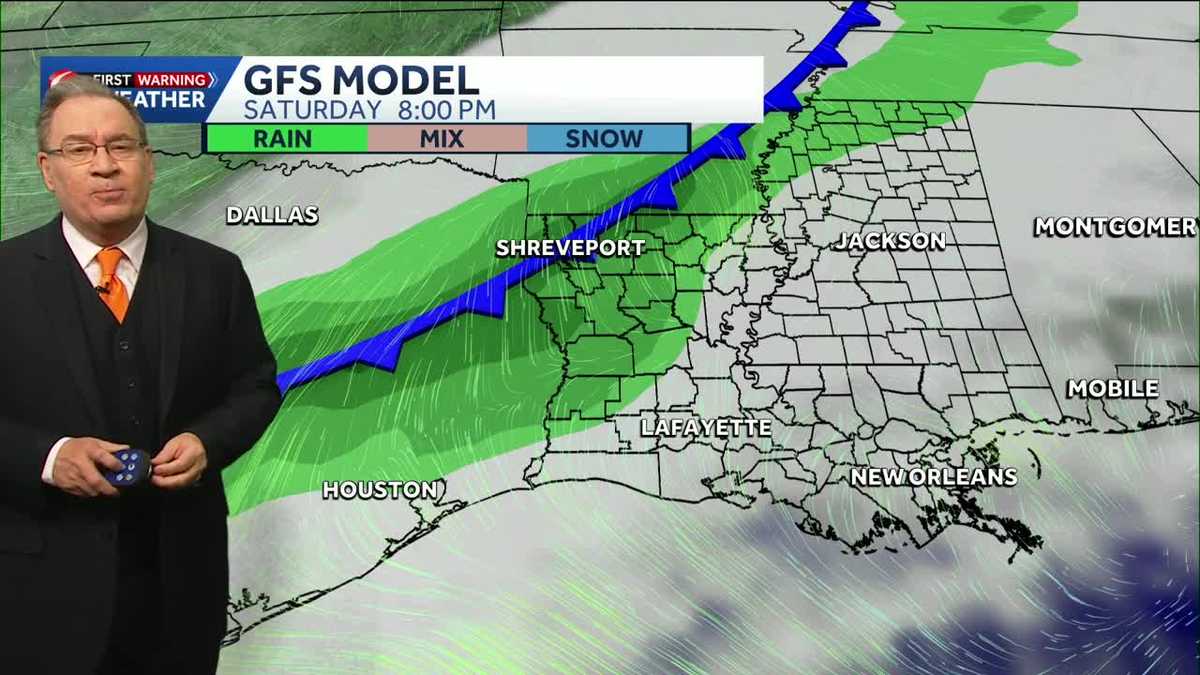 Warm & breezy week ahead of a weekend cold front